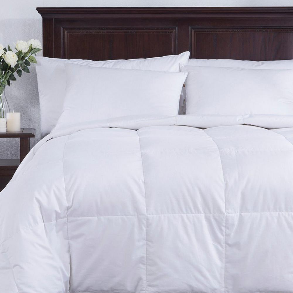 White King Down Filled Lightweight Comforter-P2015-0002-K - The Home Depot