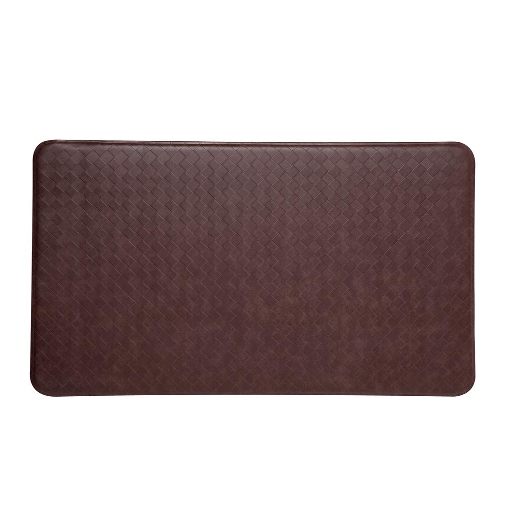 Imprint Comfort Mat Nantucket Cinnamon 20 In X 36 In Anti