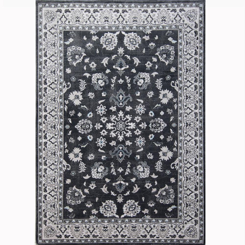 Home Dynamix Berkeley Dark Gray 7 ft. 9 in. x 10 ft. 2 in. Indoor Area