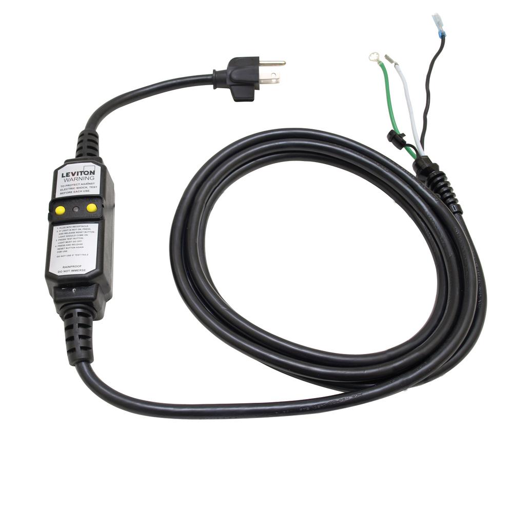 General Pipe Cleaners Ground Fault Circuit Interrupter with 20 ft