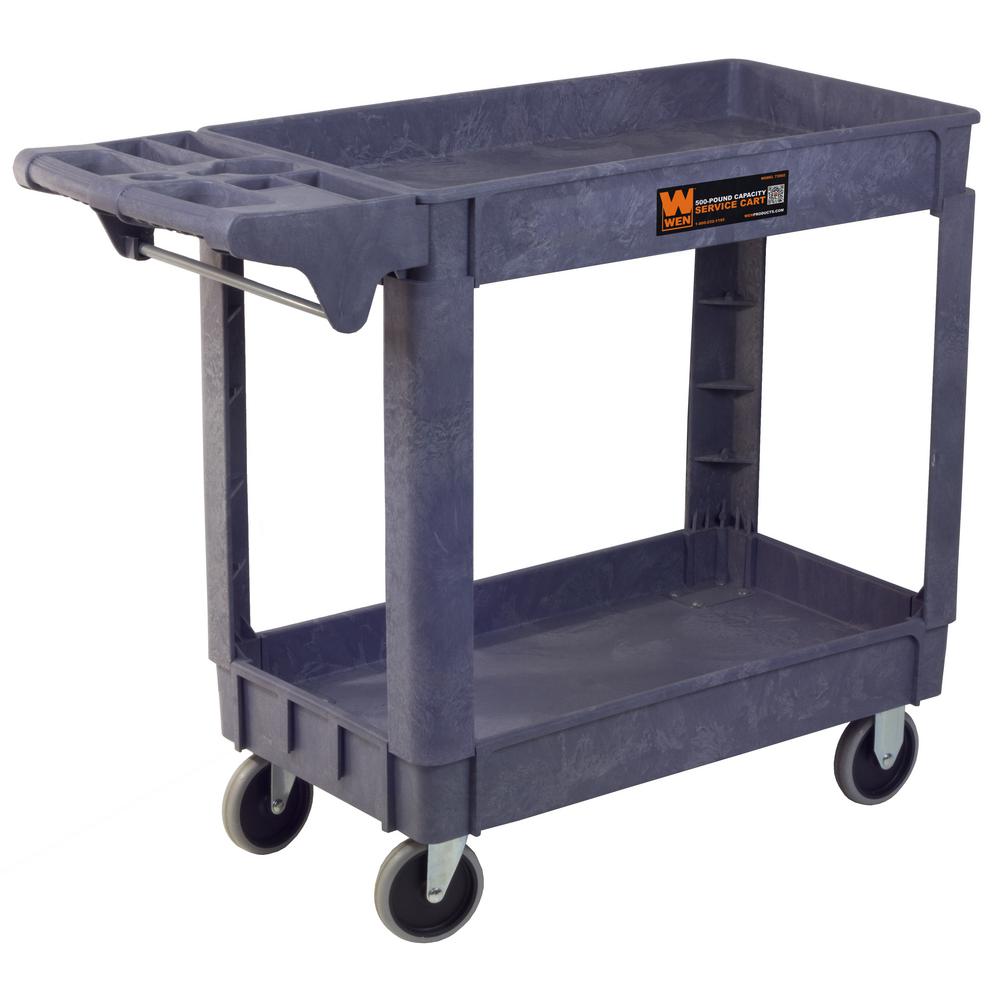 500 Pound Capacity 40 By 17 In Service Utility Cart