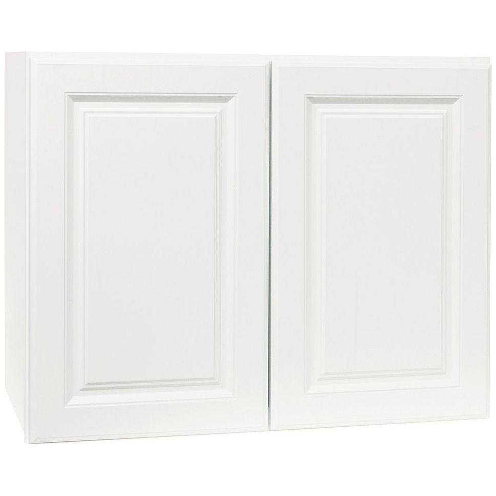 Hampton Bay Hampton Assembled 30x23.5x15 in. Wall Bridge Kitchen
