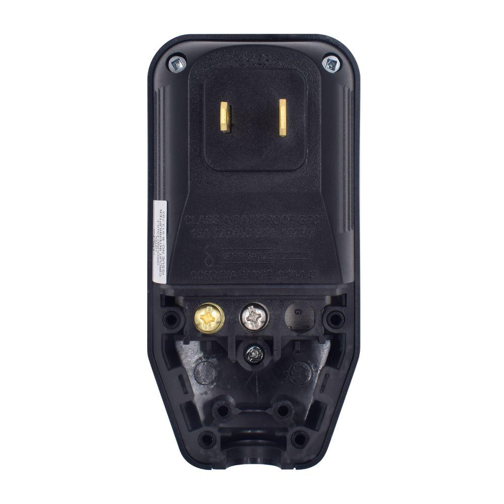 ELEGRP G1215PA2 Auto Reset GFCI Replacement Plug Assembly 15 Amp 2 Wires NEMA 1