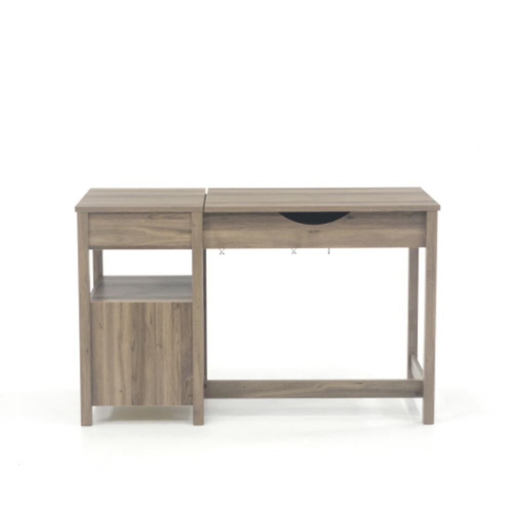 Sauder Harbor View Salt Oak Lift Top Desk 422379 The Home