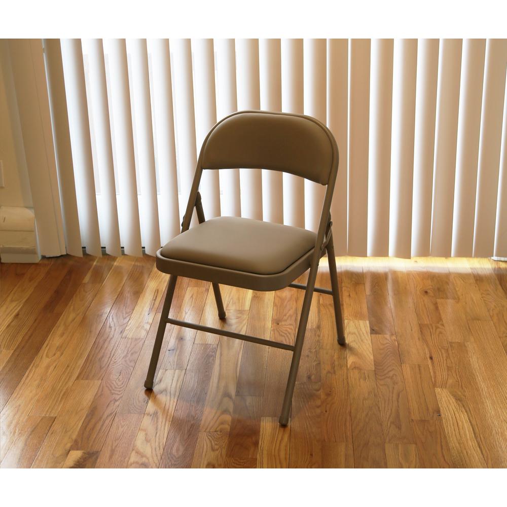 Tan Folding Chair