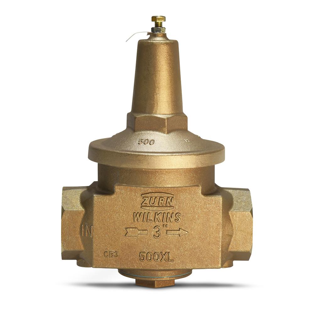 Zurn 2 1 2 In Pressure Reducing Valve Zw4004gss R The Home Depot