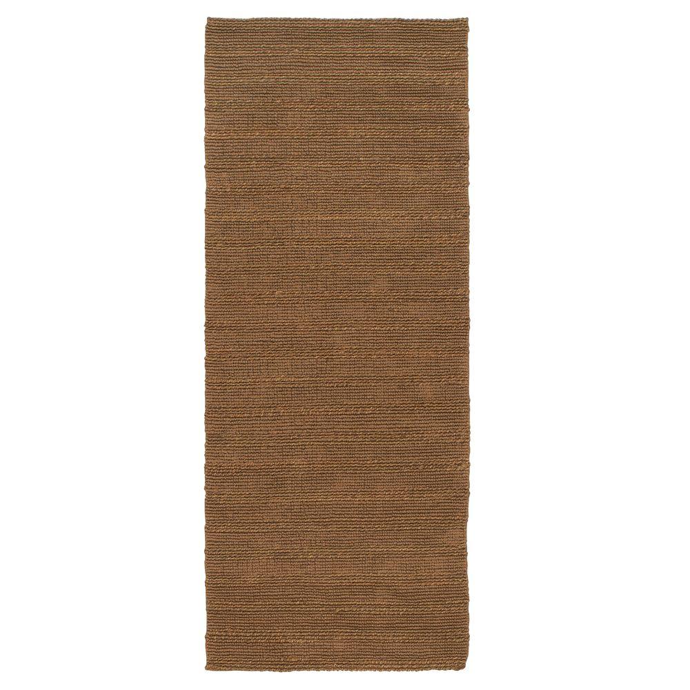  Home  Decorators  Collection  Banded Jute  Dark Natural 3 ft 