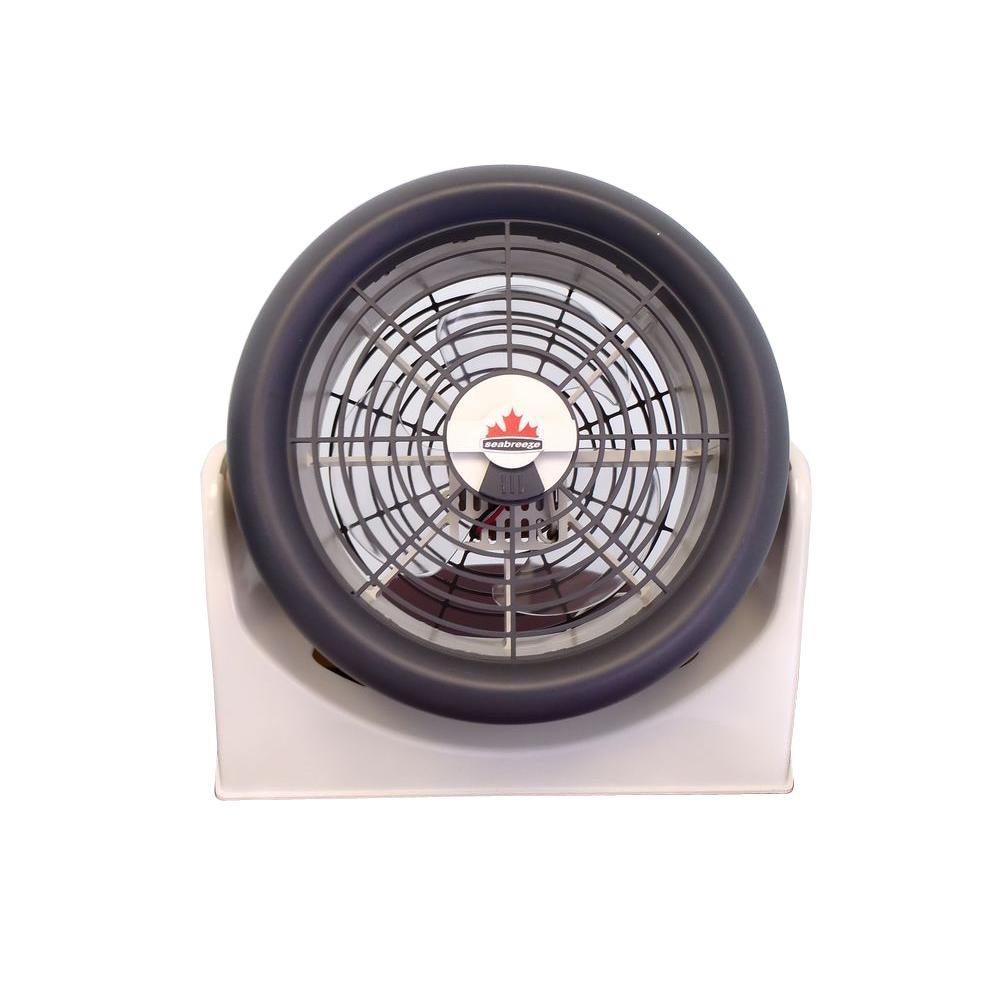 Seabreeze Aerodynamic 3 Speed Mini Turbo Fan with 10 in. Blade and