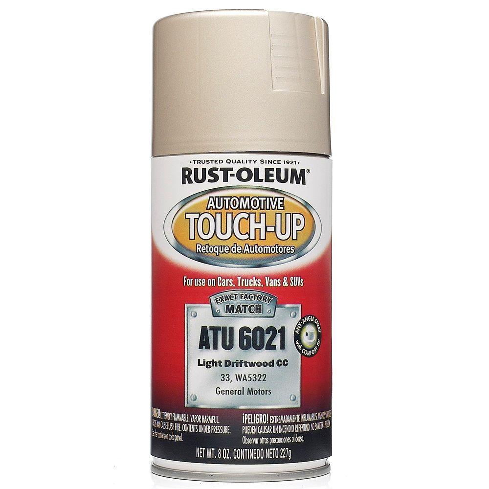 RustOleum Automotive 8 oz. Light Driftwood Auto TouchUp Spray (6Pack)ATU6021 The Home Depot