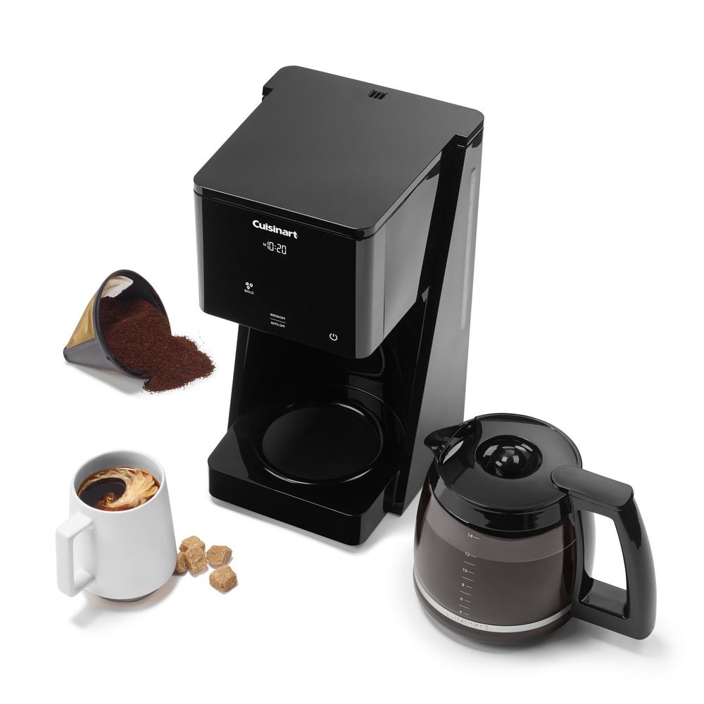Cuisinart 14Cup Touchscreen Black Drip Coffee MakerDCCT20 The Home