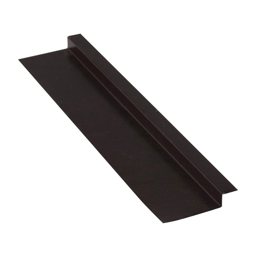 Construction Metals 1/2 in. x 5/8 in. x 2 in. x 10 ft. Galvanized Dark