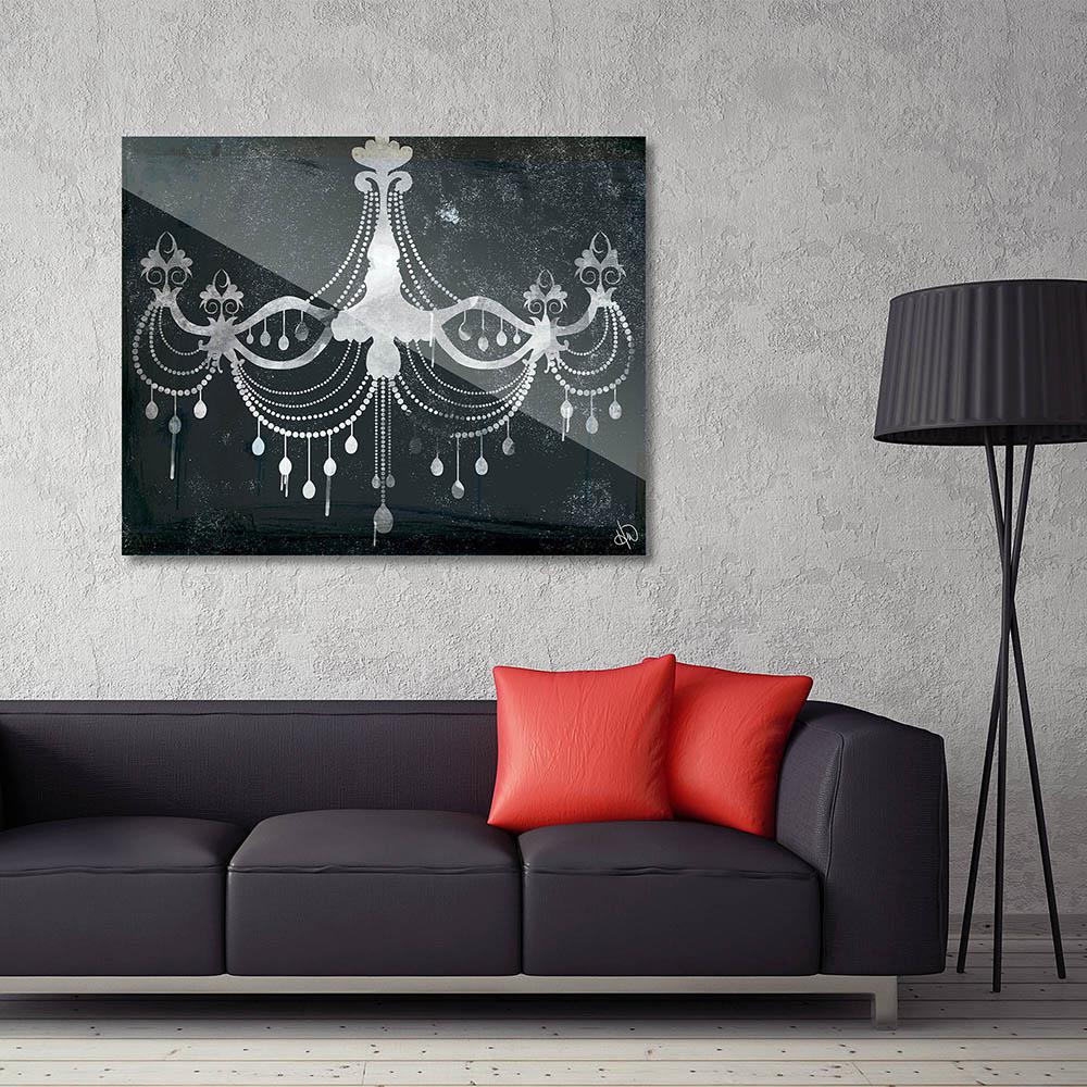 Creative Gallery 20 In X 24 Urban Chandelier Acrylic Wall Art Urban Chandelier Acrylic Wall Art