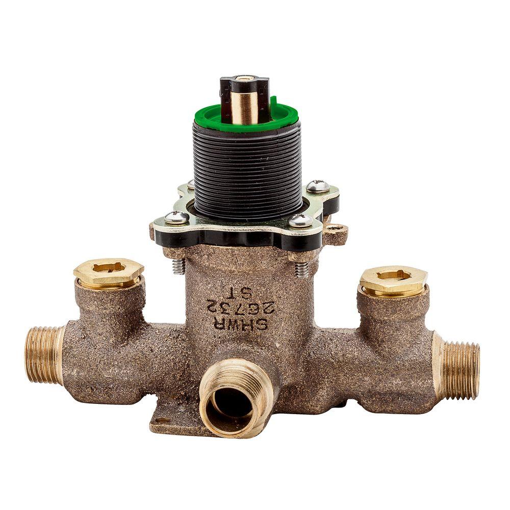 Pfister Single Control Pressure Balance Tub And Shower Valve With Stops   Pfister Mixing Valves 0x8 340a 64 1000 