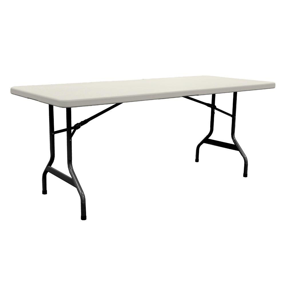 Enduro 48 In Earth Tan Plastic Portable Crawlfish Table Ta48fcf01 Earth Tan Banquet Folding Table