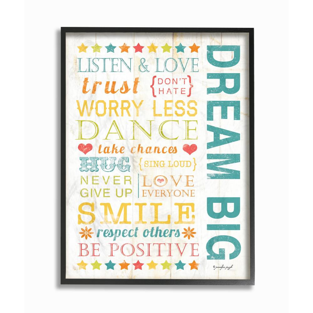 The Stupell Home Decor Collection 11 In X 14 In Dream Big