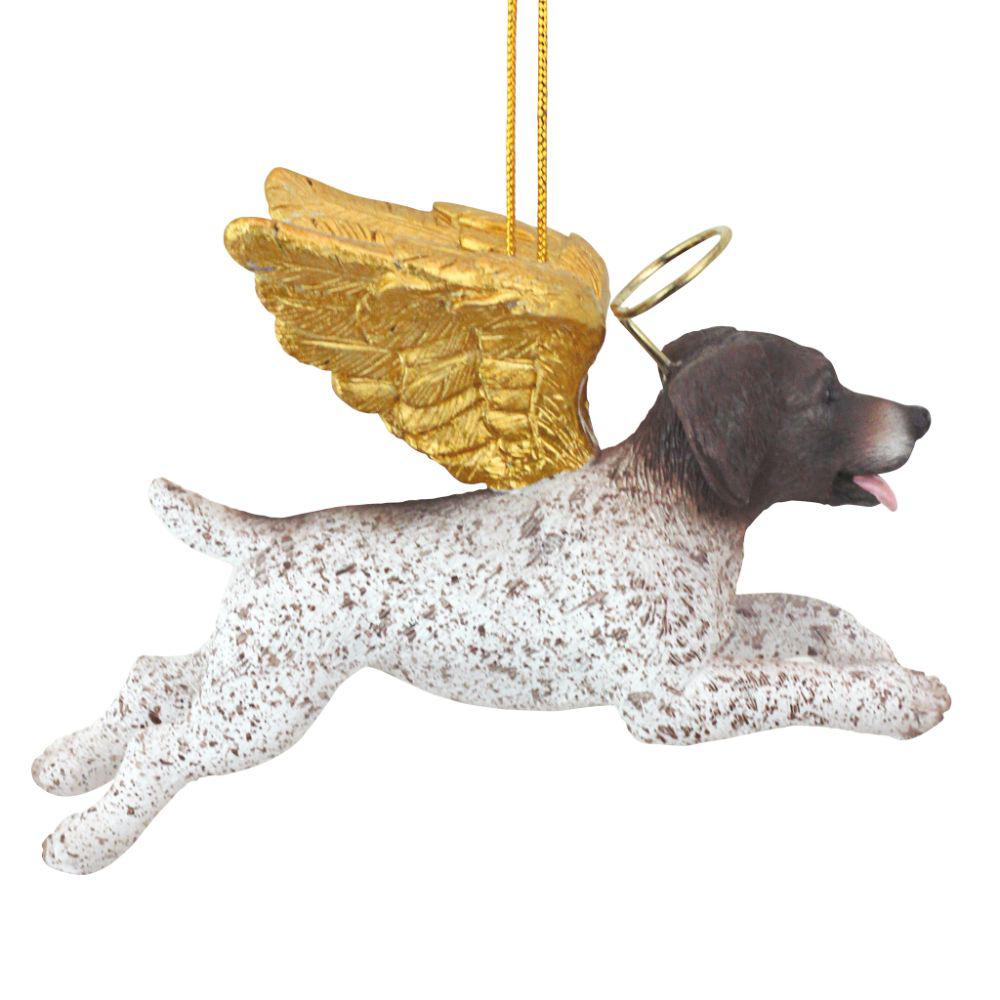 dog angel ornament