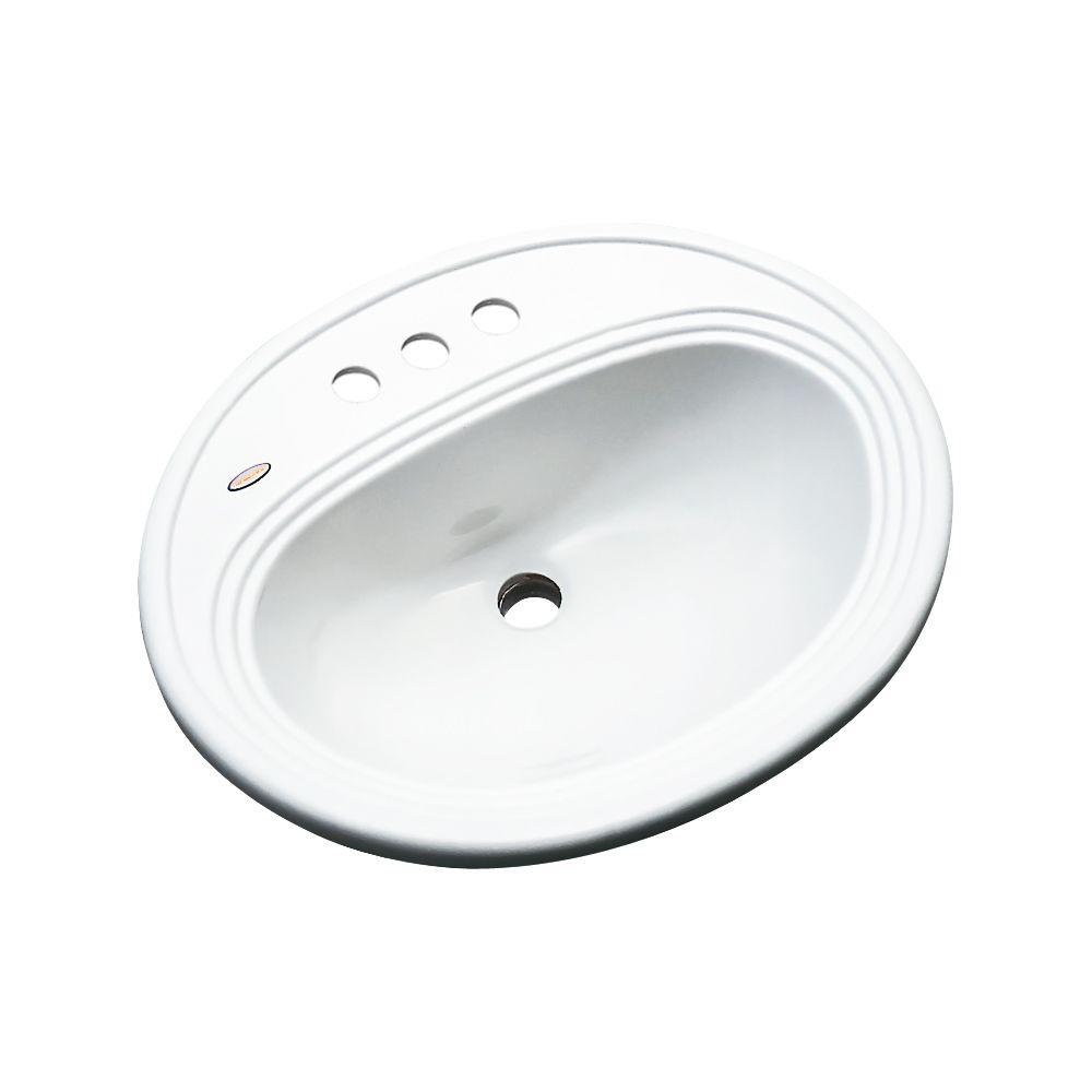 Zurn Bathroom Sinks zurn drop-in bathroom sink in white-z5114 - the home depot Zurn Bathroom Sinks zurn drop-in bathroom sink in white-z5114 - the home depot