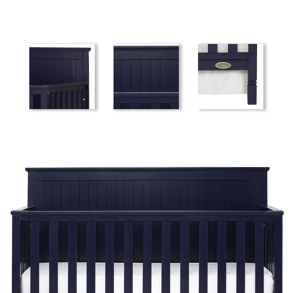 navy convertible crib