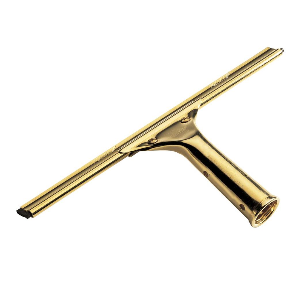 Ettore 10018 Brass Squeegee, 18-Inch