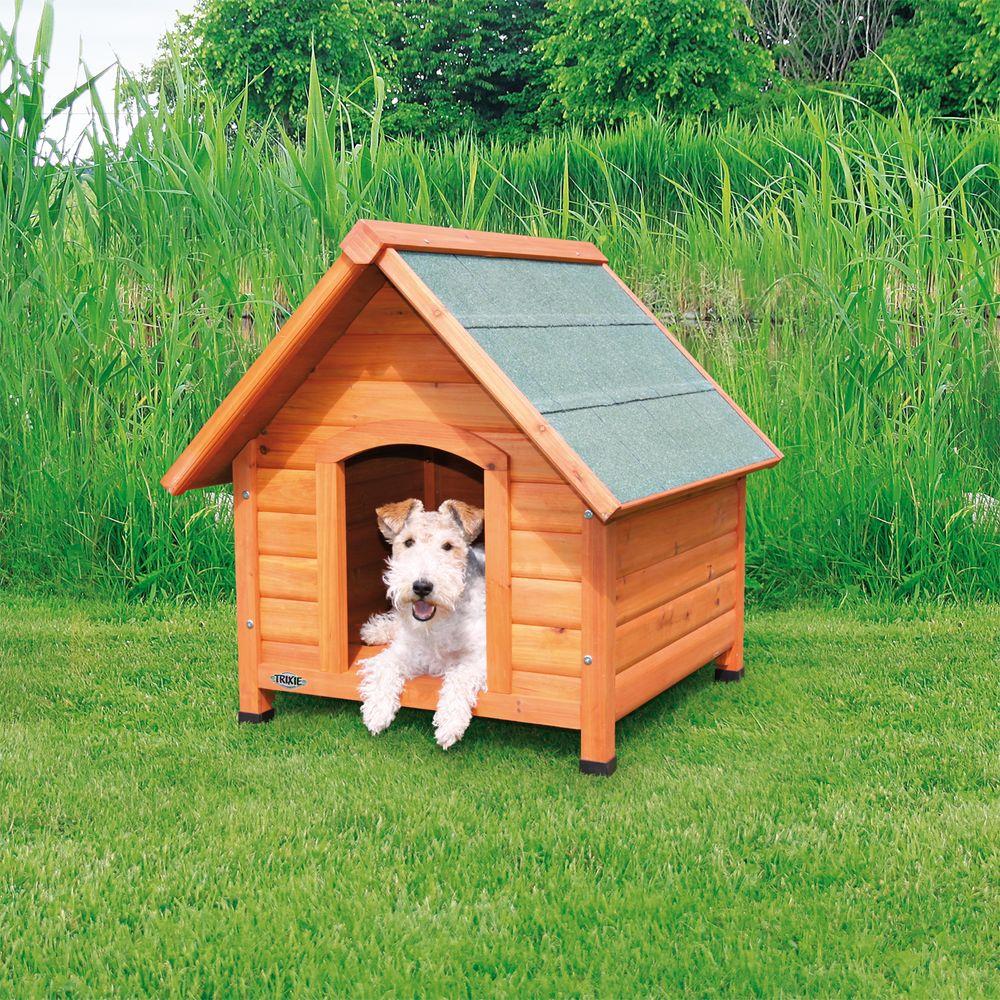 Trixie Log Cabin Dog House Small 39530 The Home Depot