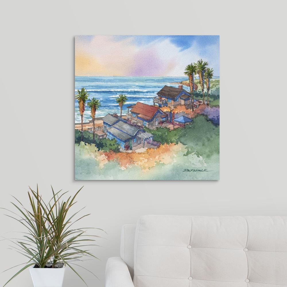 GreatBigCanvas "Coastal Hope" by Diane Stimson Canvas Wall Art 2389108