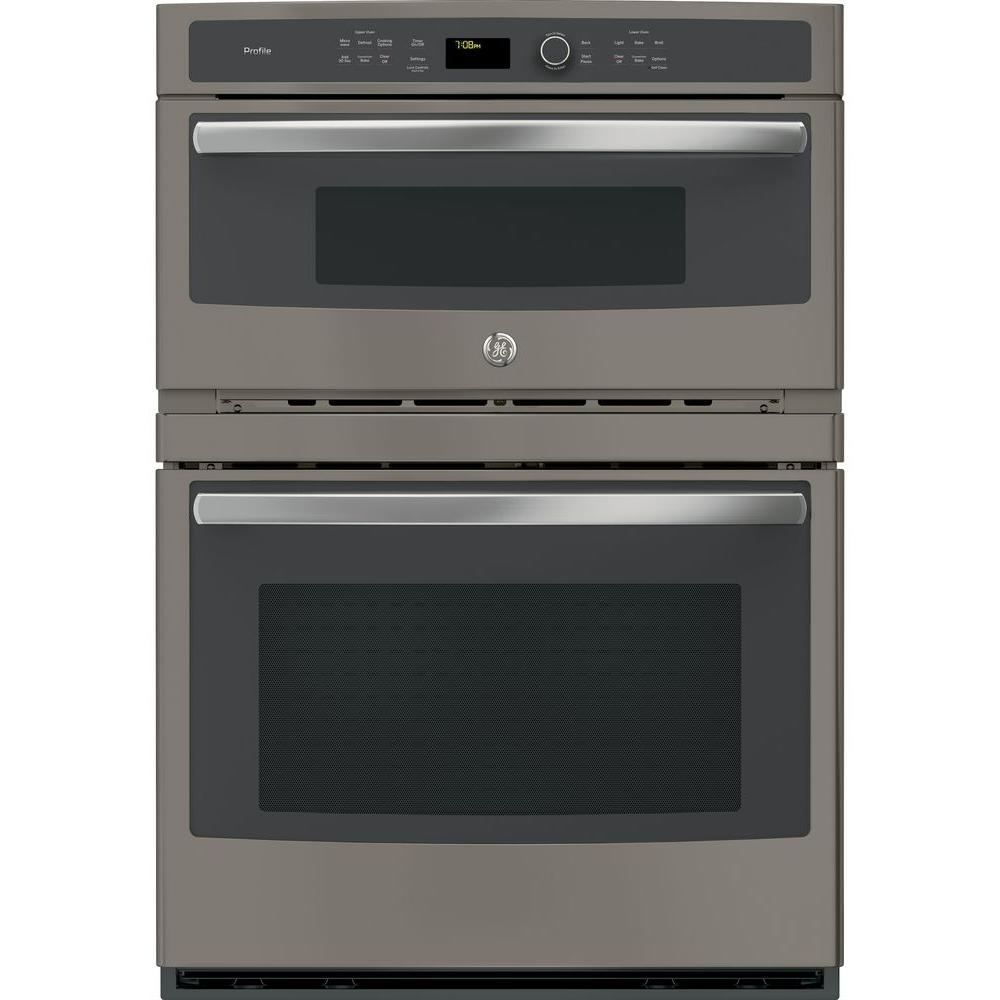 Ge Profile 30 In Electric Built Combination Convection Microwave Electric Built In Combination Convection Microwave Wall Oven Slate