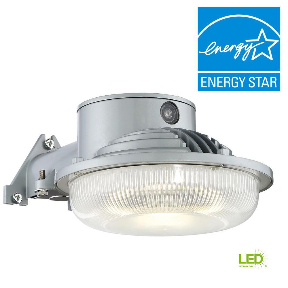 Dusk To Dawn Line Voltage Area Lights Outdoor Security Led Dusk To Dawn Single Head Gray Outdoor Flood Light