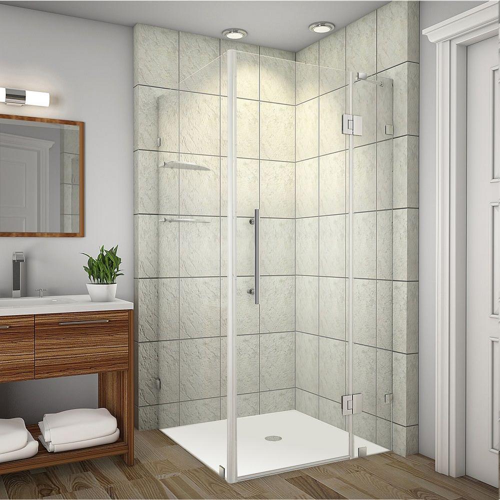 Aston Avalux Gs 34 In X 36 In X 72 In Completely Frameless