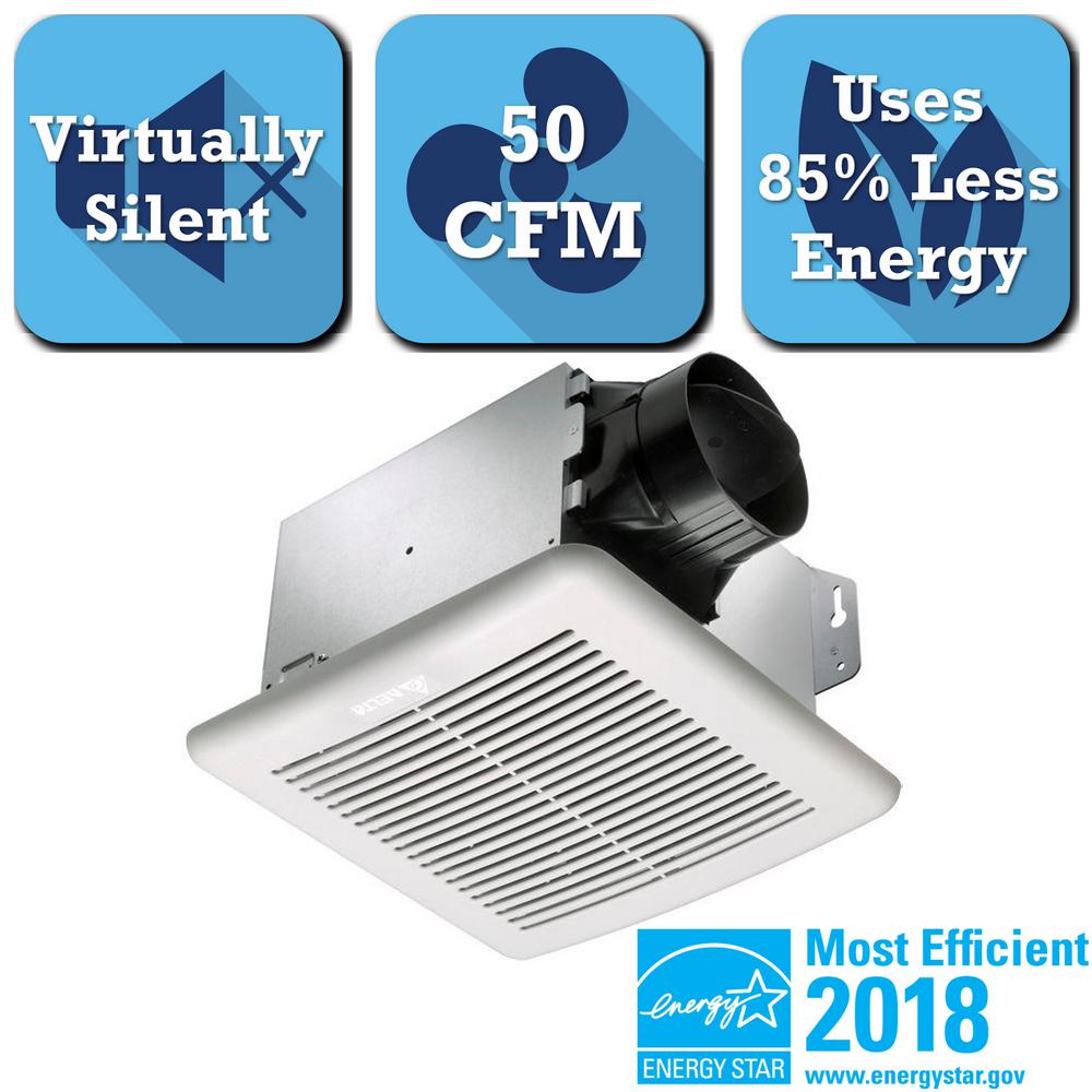 Delta Breez GreenBuilder Series 50 CFM Ceiling Exhaust Bathroom Fan
