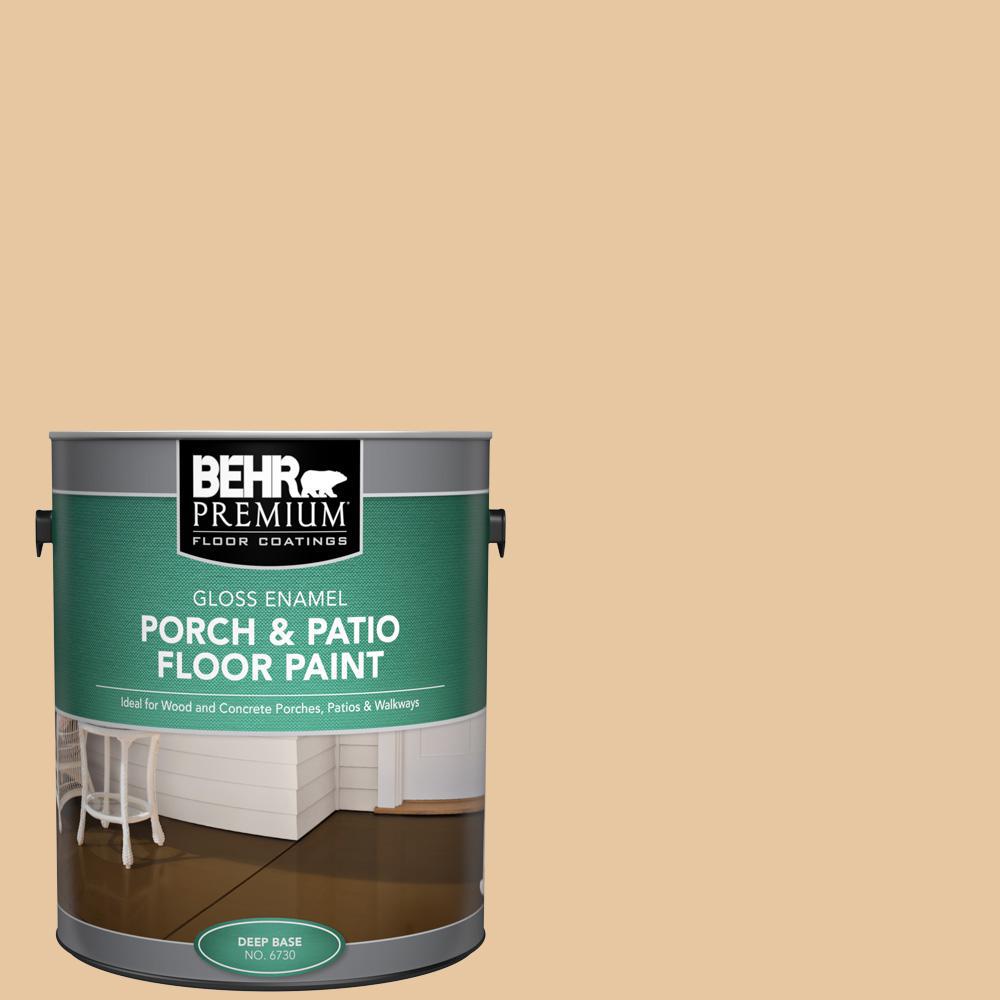 BEHR Premium 1 gal. PPU415 Jasper Cane Gloss Enamel Interior/Exterior