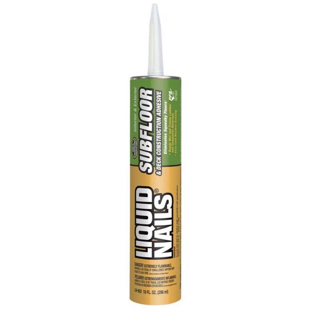 Liquid Nails 10 oz. Subfloor and Deck Construction AdhesiveLN602
