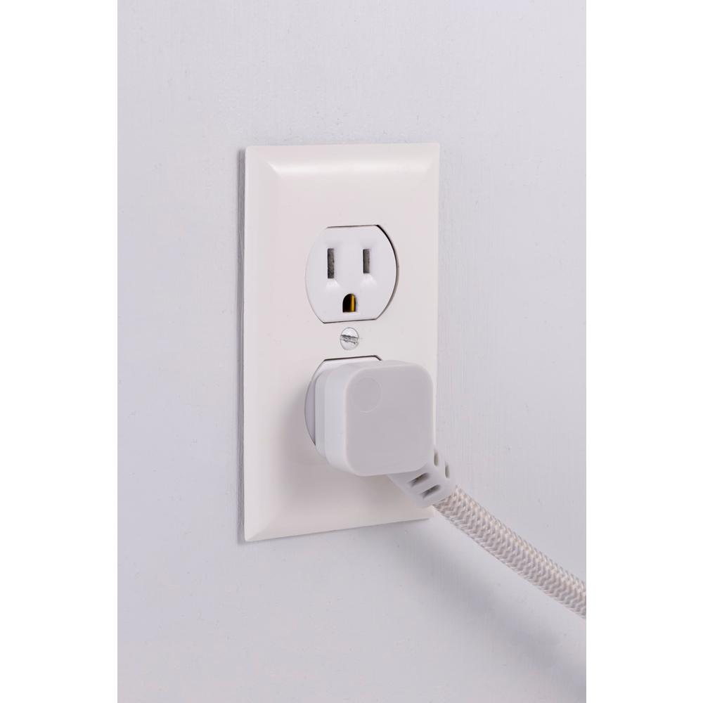 Cordinate 6 Outlet Surge Protector Power Strip With 3 Ft Braided