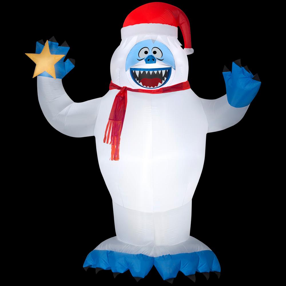 Christmas Bumble Abominable Snowman Rudolph Reindeer Airblown