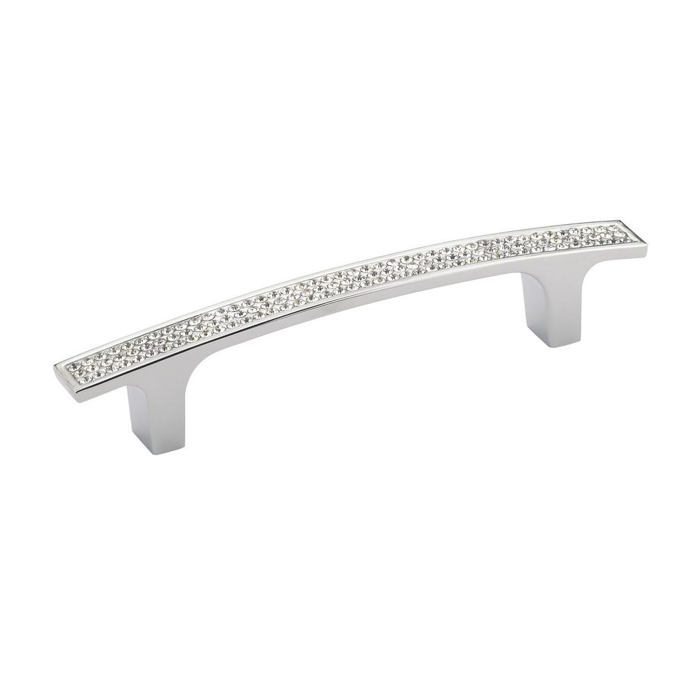 Richelieu Hardware Contemporary 3-25/32 inch (96 mm) Crystal and Glass Cabinet... by Richelieu Hardware