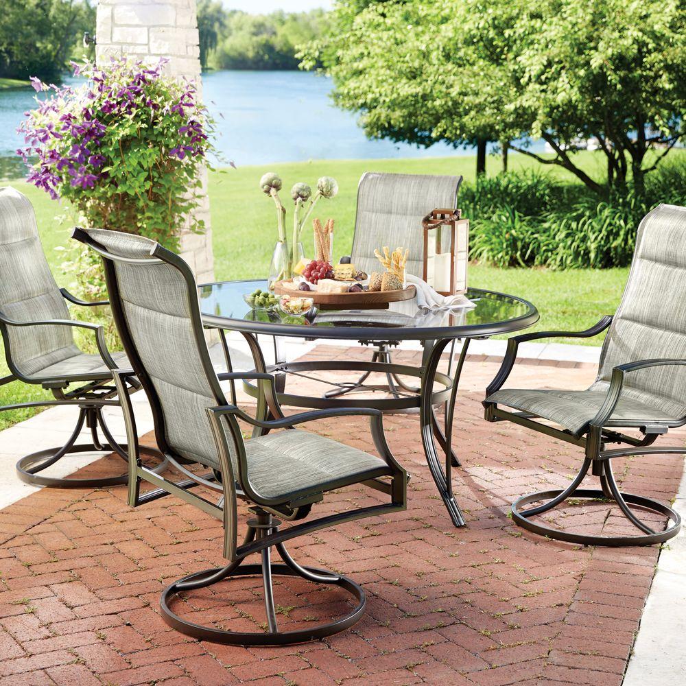 [-] Home Depot Outdoor Patio Furniture Dining Sets