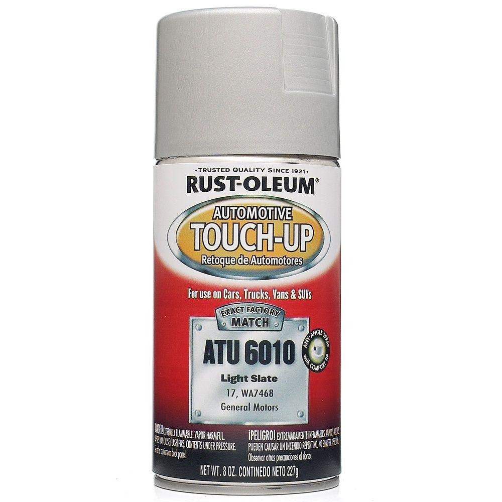 Rust-Oleum Automotive 8 oz. Light Slate Auto Touch-Up Spray (6-Pack ...