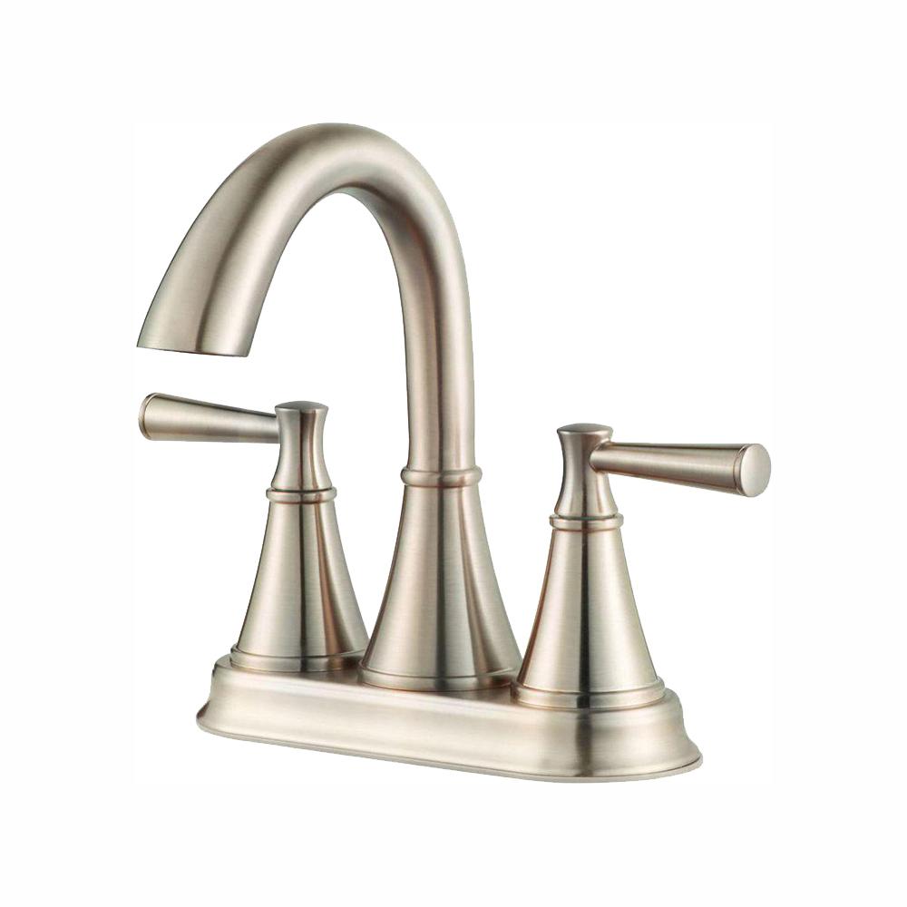 Pfister Cantara 4 In Centerset 2 Handle Bathroom Faucet In