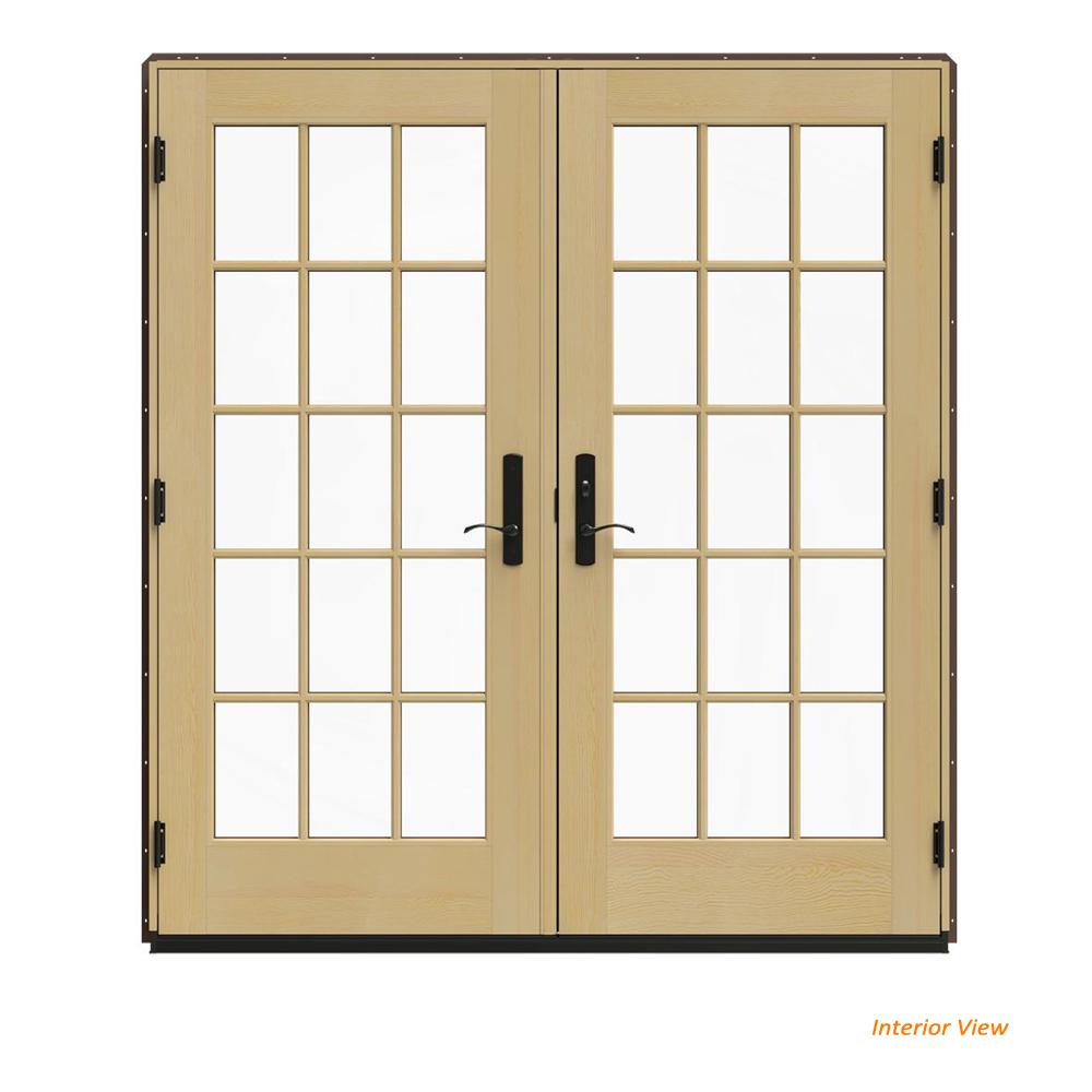 Dark Brown French Patio Door Patio Doors Exterior Doors The