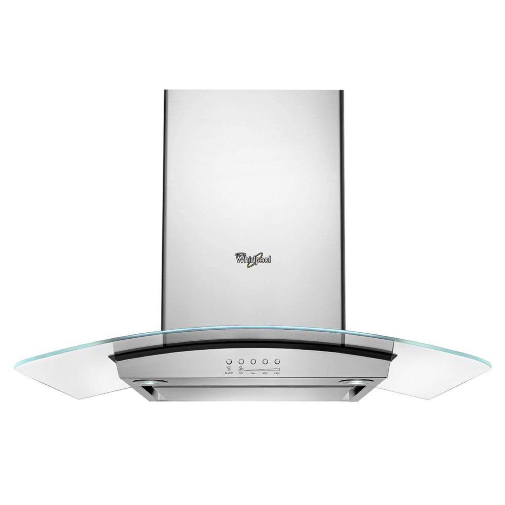 Whirlpool 36 in. WallMount Canopy Range Hood in Stainless SteelWVW75UC6DS The Home Depot