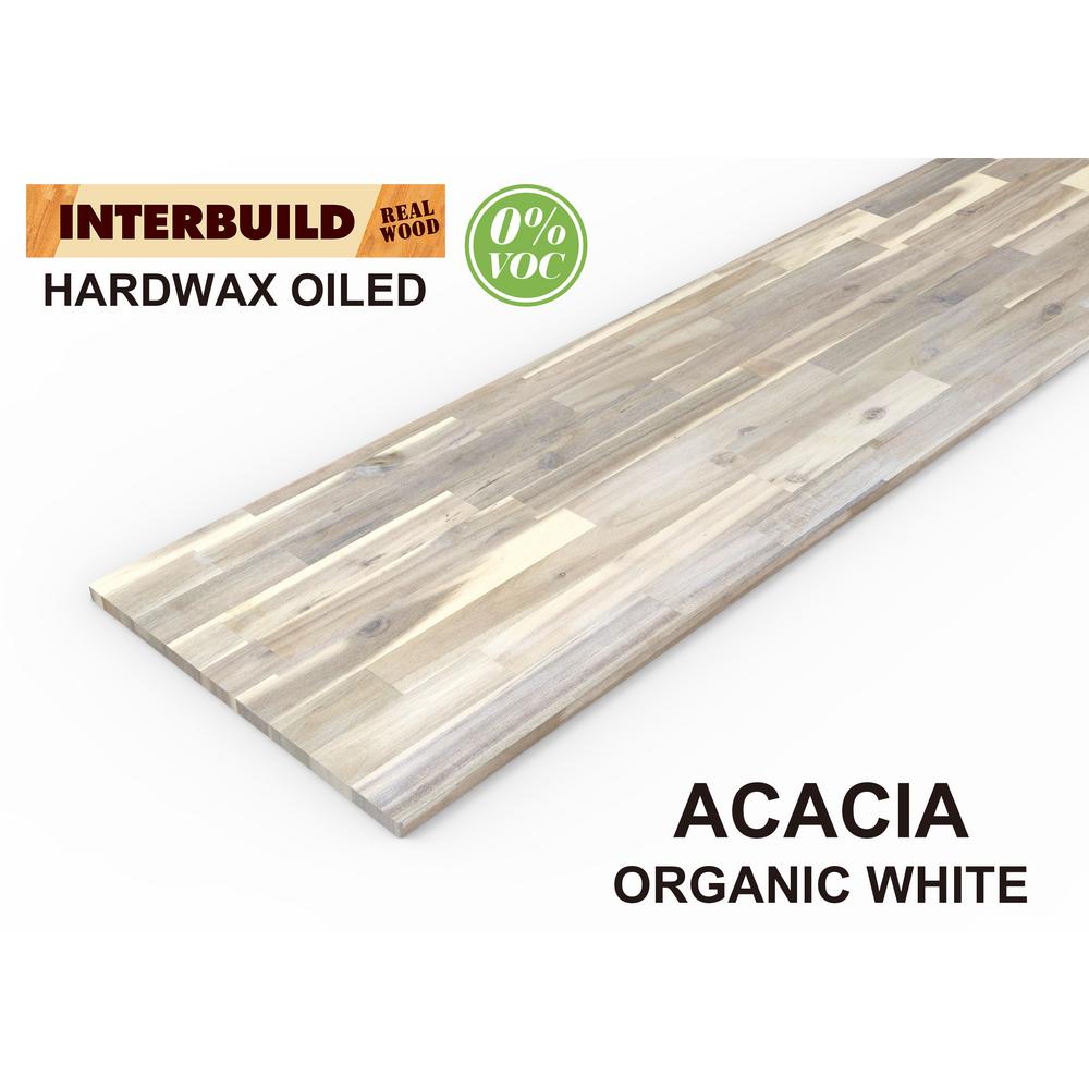 Interbuild 6 Ft L X 2 Ft 1 5 In D X 1 In T Butcher Block