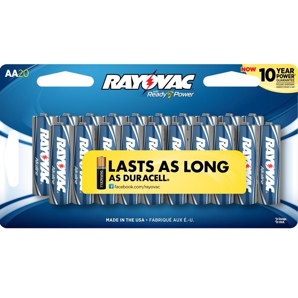 Rayovac - AA Batteries - Household Batteries - The Home Depot