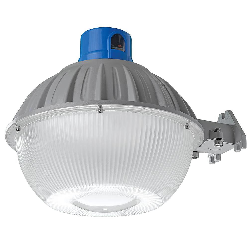 Defiant High Output Dusk to Dawn Grey Outdoor Integrated LED Area Light