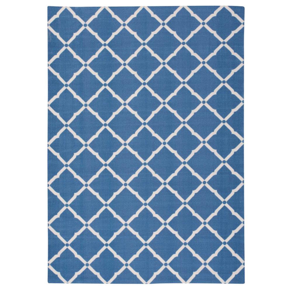Nourison Milos Blue 8 Ft X 11 Indoor Outdoor Area Rug