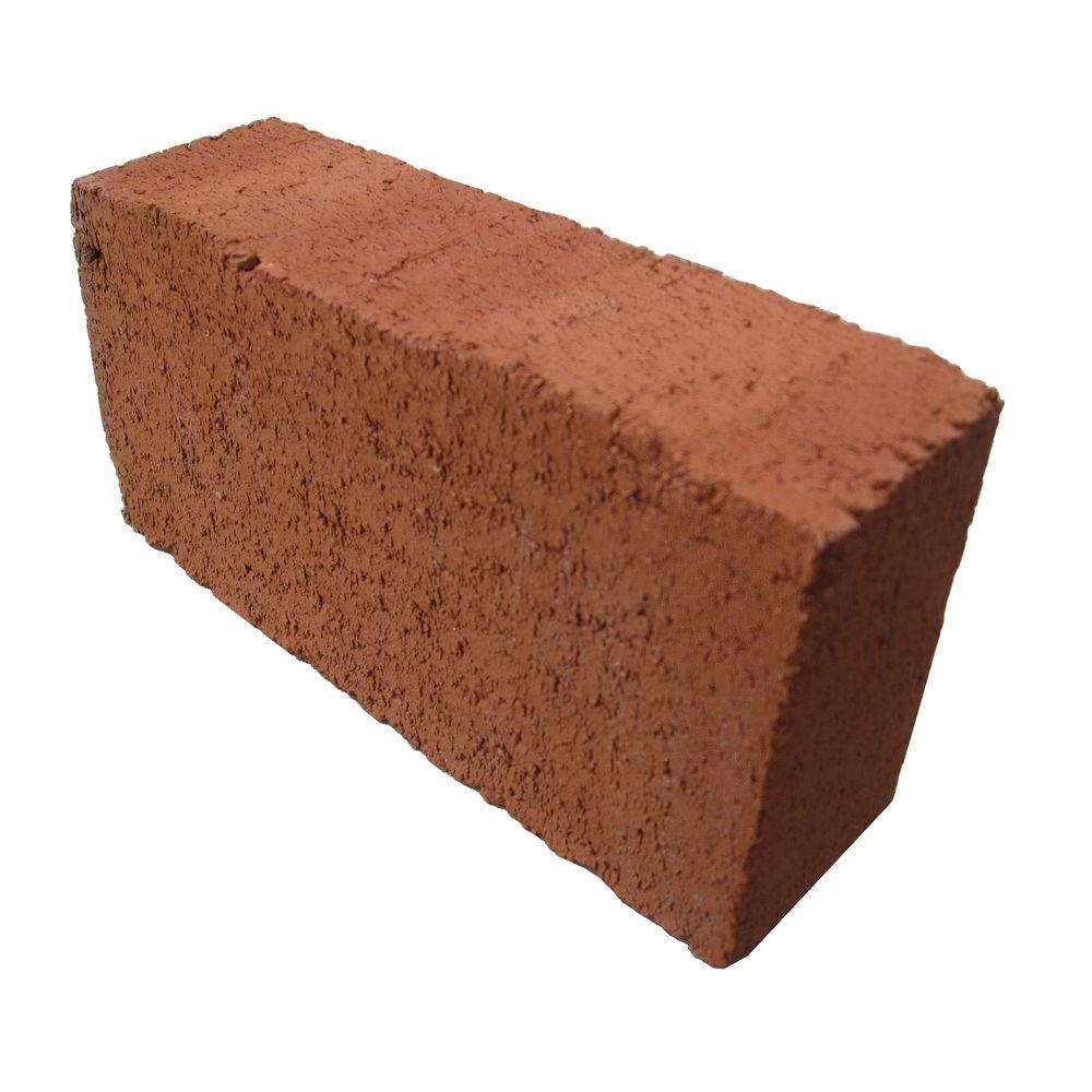 Oldcastle 4 In X 8 In X 3 625 In Red Solid Concrete Brick The Home Depot