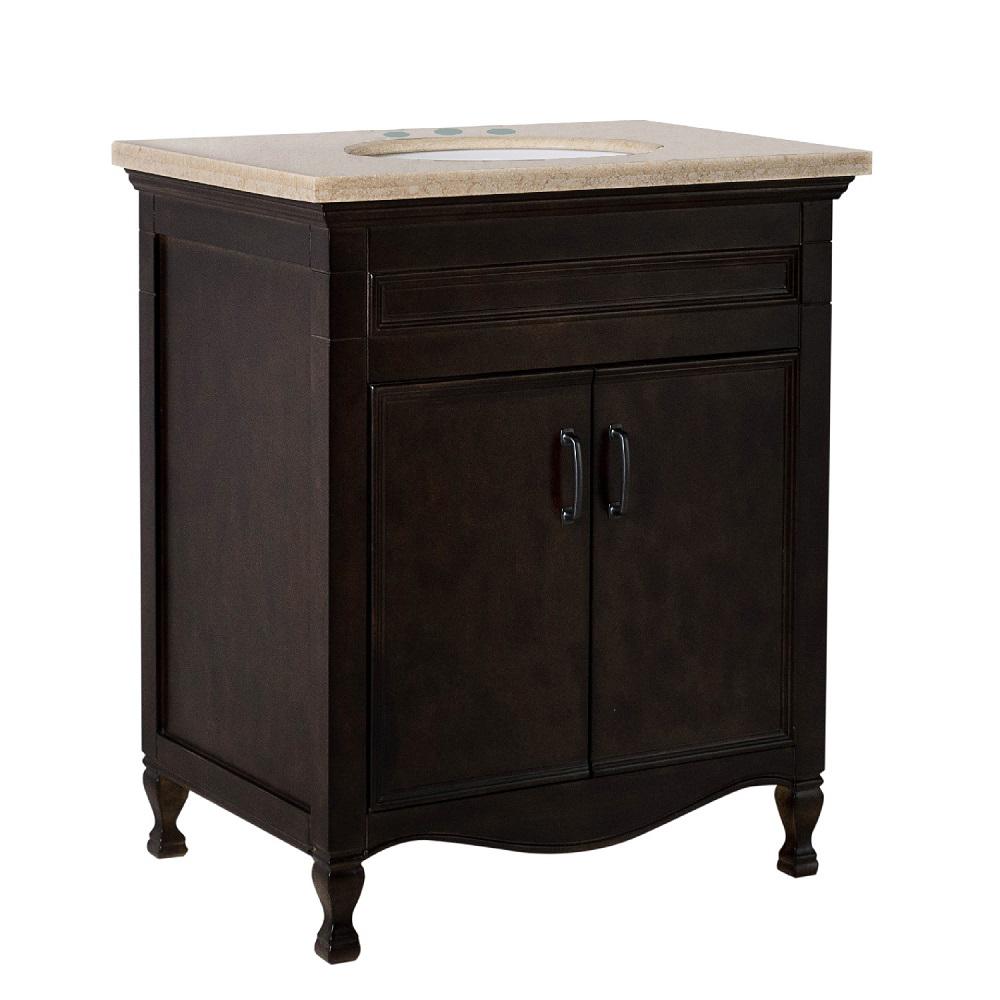 Home Decorators Collection Whitley 36 5 In W X 18 75 D Vanity D Vanity In Cream With Solid Surface Top Autumn White Basin Dr36p2 Cr The Home Depot