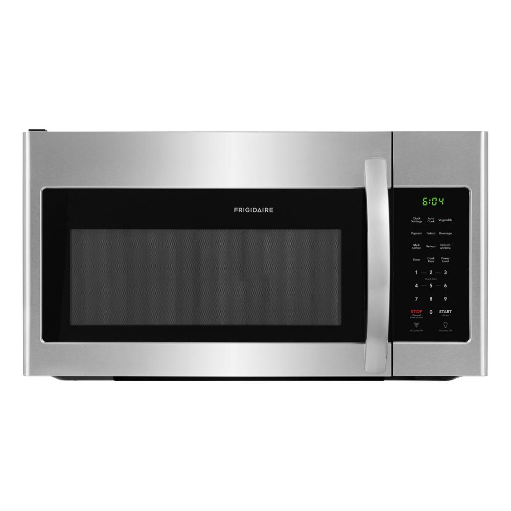 Frigidaire 30 in. 1.7 cu. ft. Over the Range Microwave in Stainless Steel 30 in. 1.7 cu. ft. Over the Range Microwave in Stainless Steel