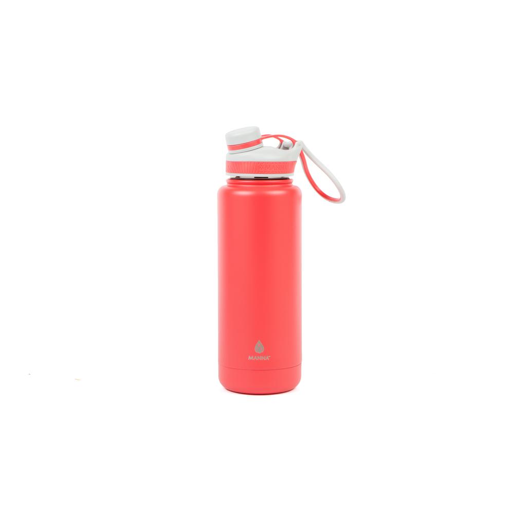 Manna Ranger Pro 40 oz. Coral Vacuum Insulated Stainless Steel Bottle