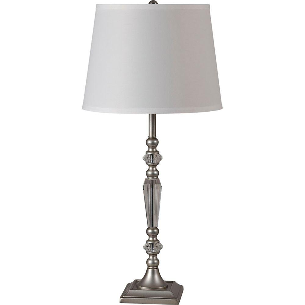 Renwil Edna 30 In Satin Nickel Table Lamp Set Of 2 Jonl136 The Satin Nickel Table Lamp Set Of 2