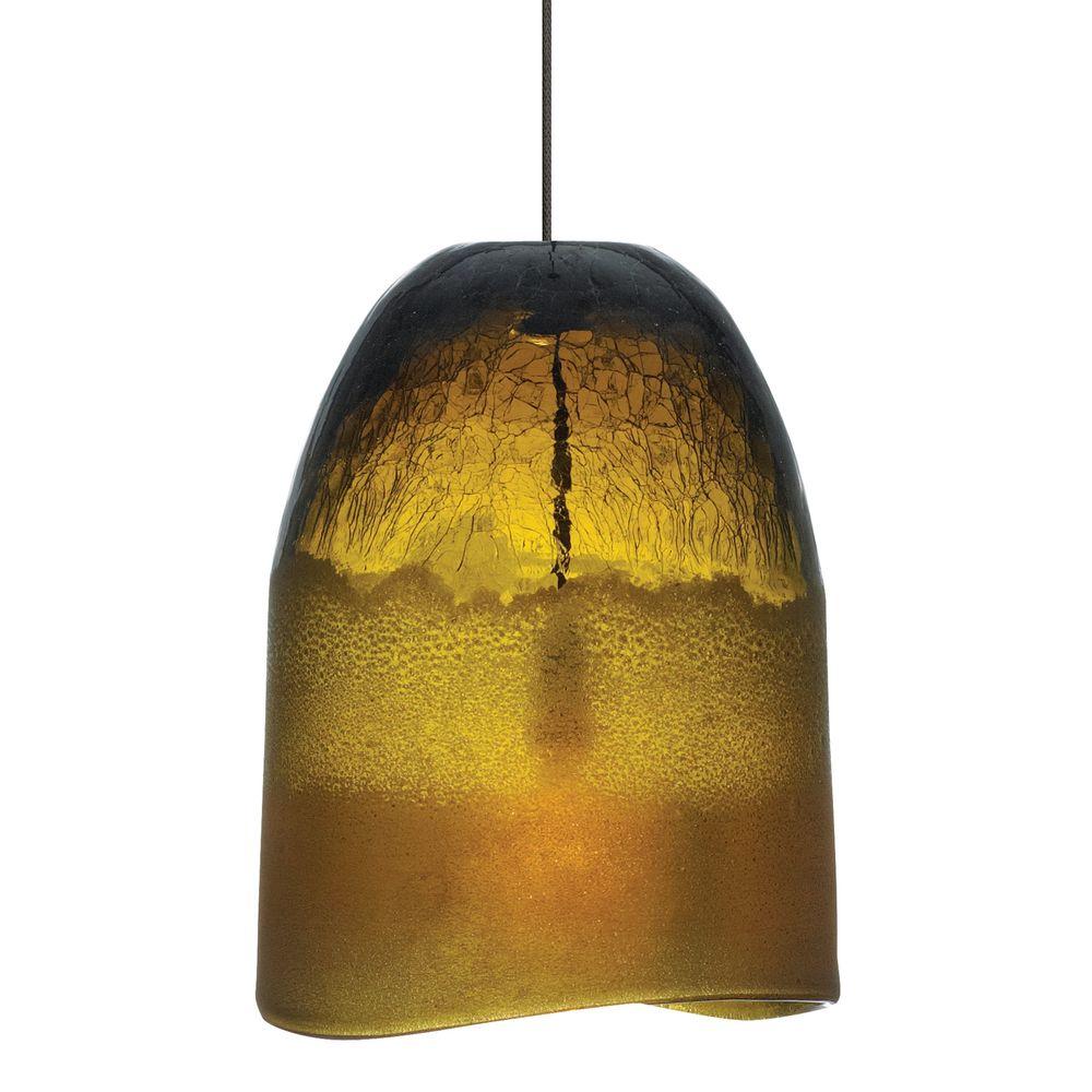 Lbl Lighting Chill 1 Light Bronze Xenon Mini Pendant With Amber Lbl Lighting Chill 1 Light Bronze Xenon Mini Pendant With Amber Shade