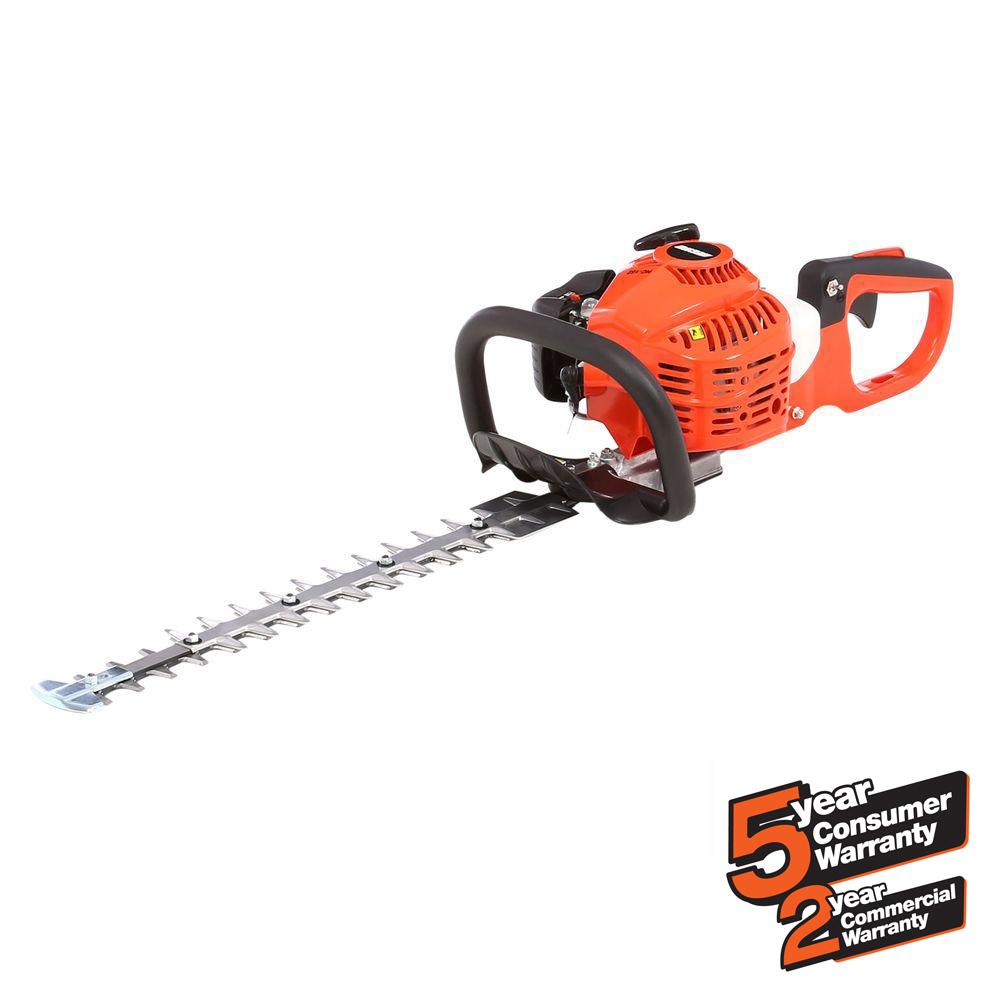 Echo Hedge Trimmers The Home Depot 21 2cc Gas 2 Stroke Cycle Hedge Trimmer